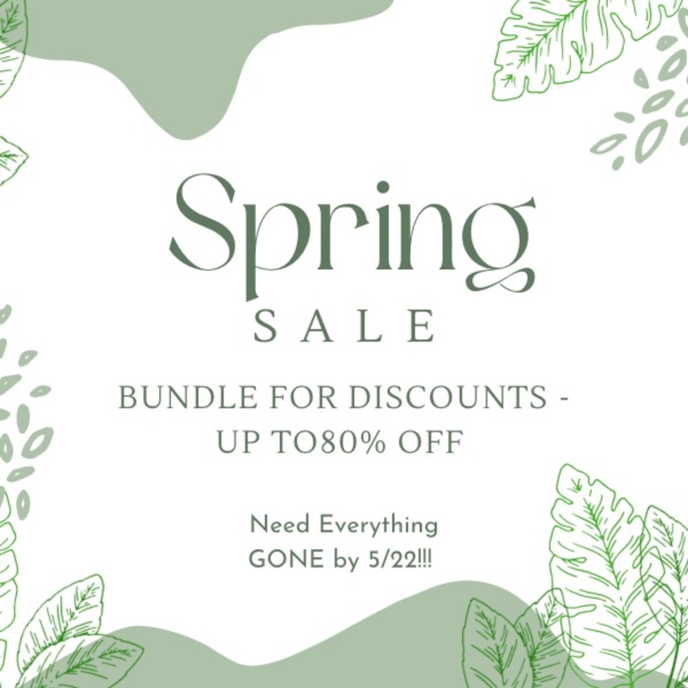 SPRING SALE!!
